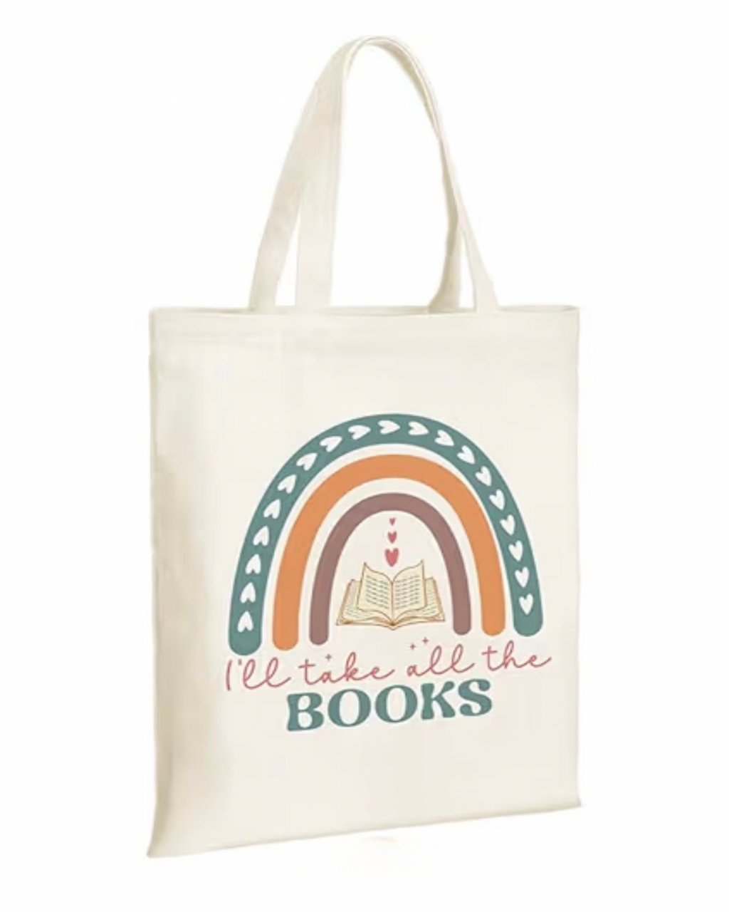 I’ll Take All the Book Canvas Totes Bag