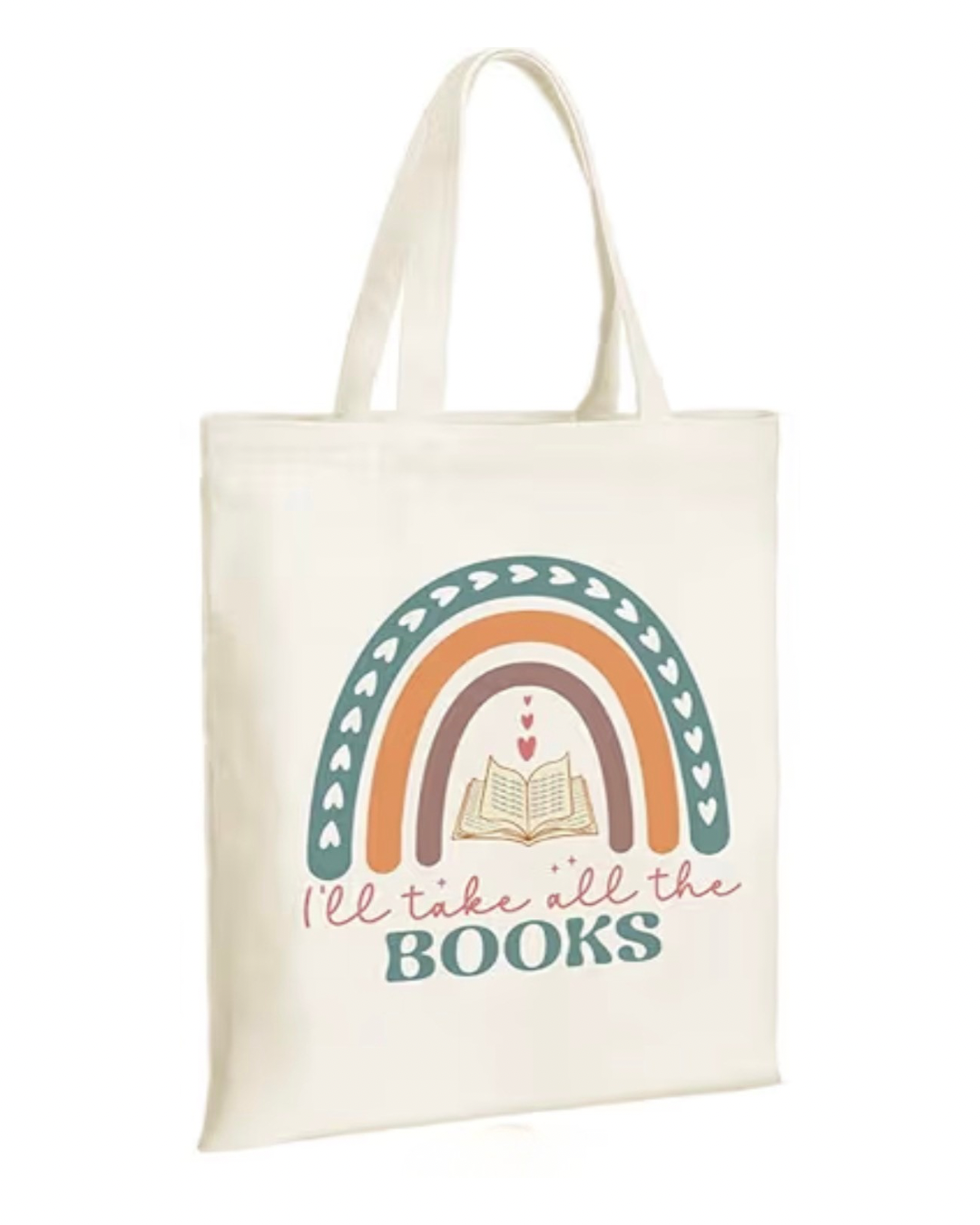 I’ll Take All the Book Canvas Totes Bag