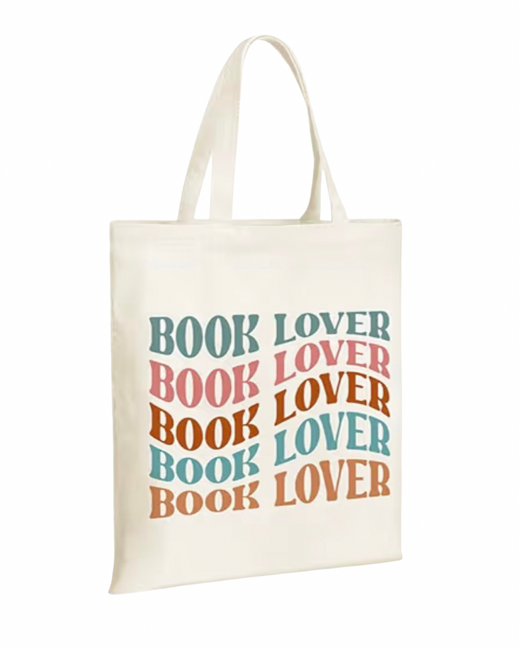 Book Lover Canvas Tote Bag