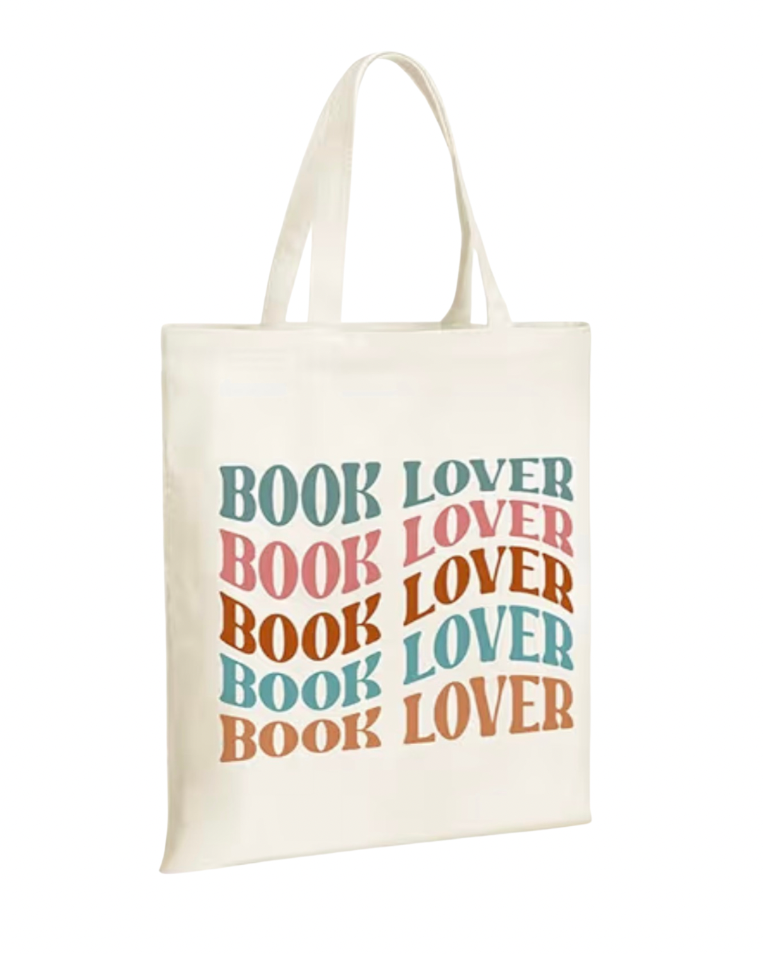 Book Lover Canvas Tote Bag